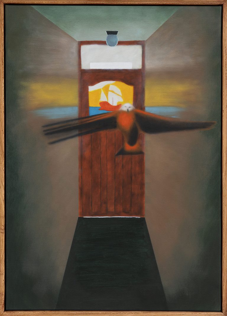 Red kite, Ramsgate
Oil on linen
2021
